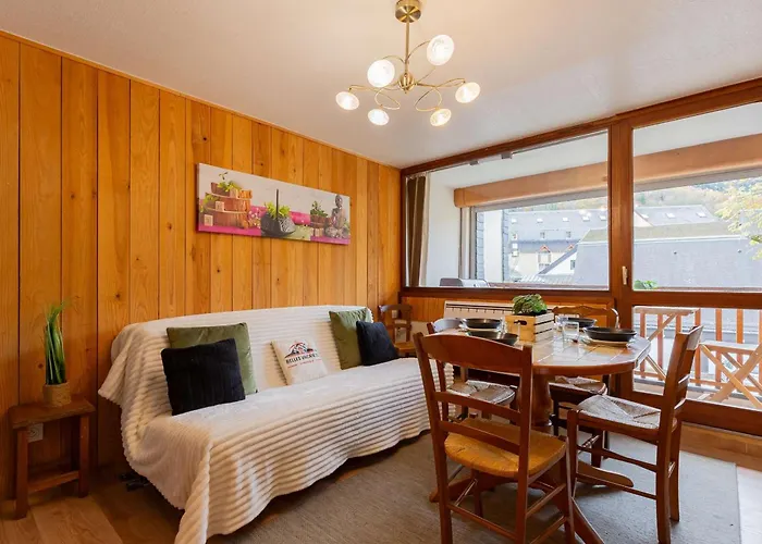 T2 4 Pers - Saint-lary Village - Wifi Gratuit, Parking - Fr-1-296-532 *